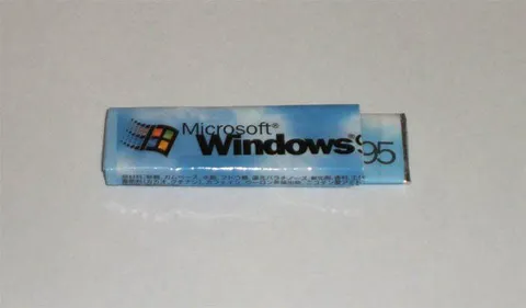 Windows 95 Candy Wrapper