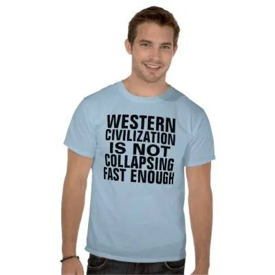 Western Civilization Collapse Shirt