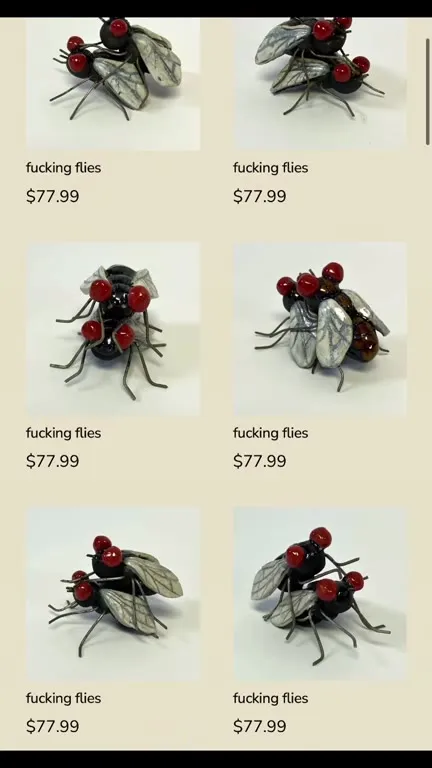 Fucking Flies for $77.99