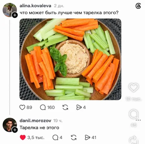 Тарелка не этого