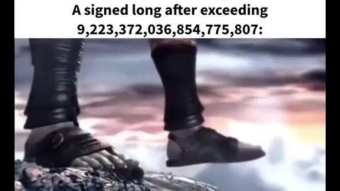 Signed Long Integer Overflow