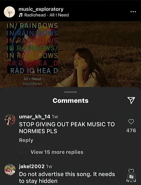 Stop Sharing Peak Music
