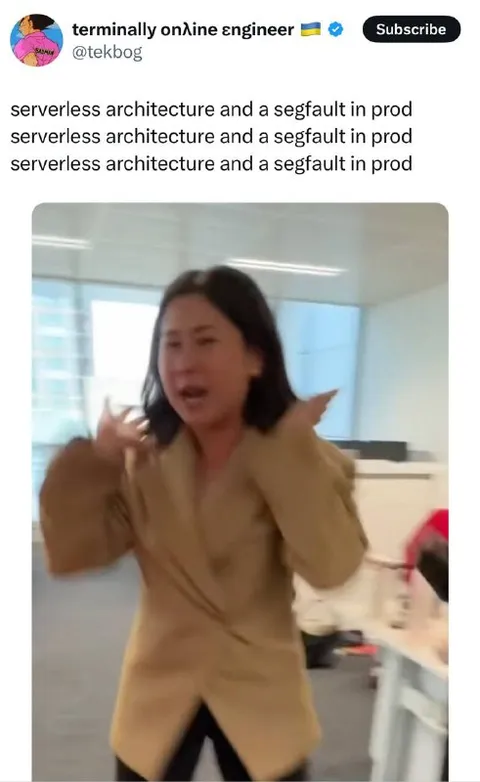 Serverless Architecture Segfault Reaction