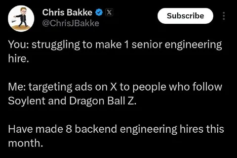 Targeted Ads Hire Engineers
