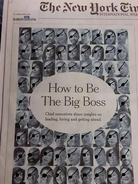 How to Be the Big Boss