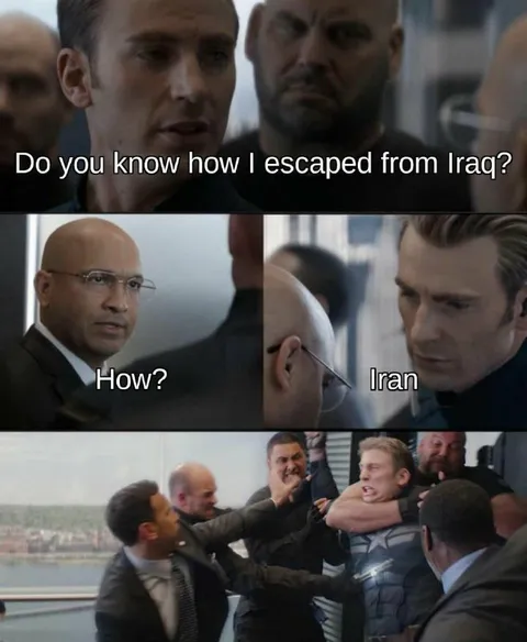 Escaped from Iraq: Iran