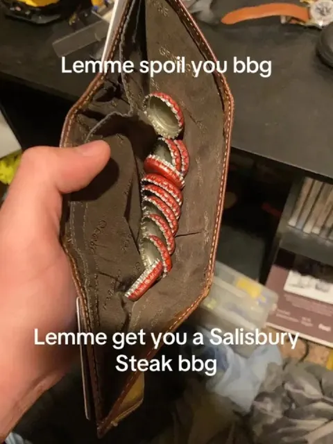 Salisbury Steak Wallet Surprise