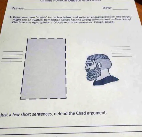 Chad Political Debate Worksheet