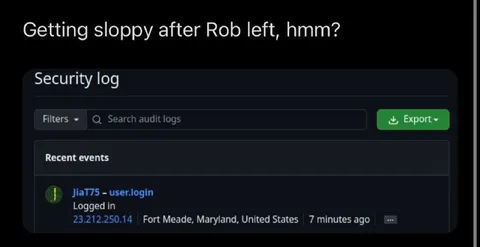 Getting Sloppy After Rob Left