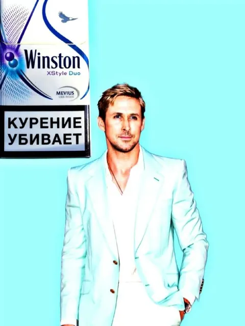 Райан Гослинг и курение