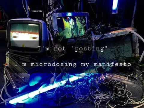 Microdosing My Manifesto