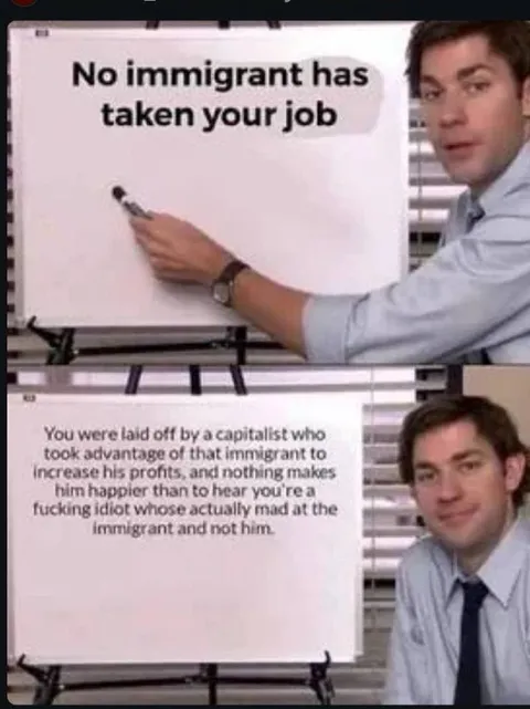 No Immigrant Took Your Job