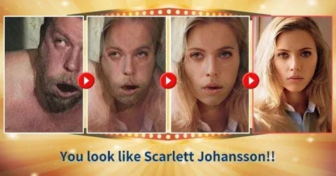You Look Like Scarlett Johansson
