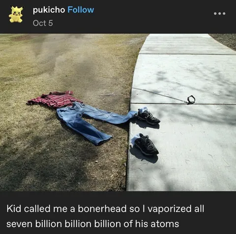 Vaporized the Bonerhead