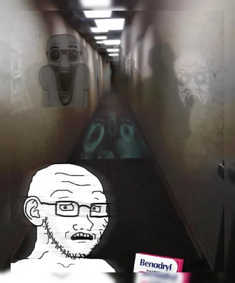 Benadryl Hallway Horror
