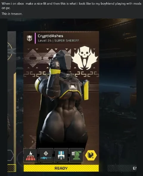 Xbox Fit Versus PC Mods