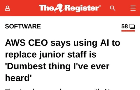 AI Replacing Junior Staff