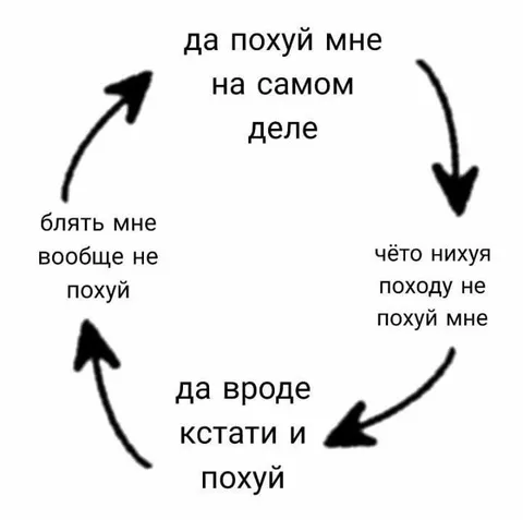 Цикл «мне похуй»