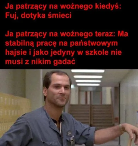 Patrząc na wóźnego kiedyś i teraz