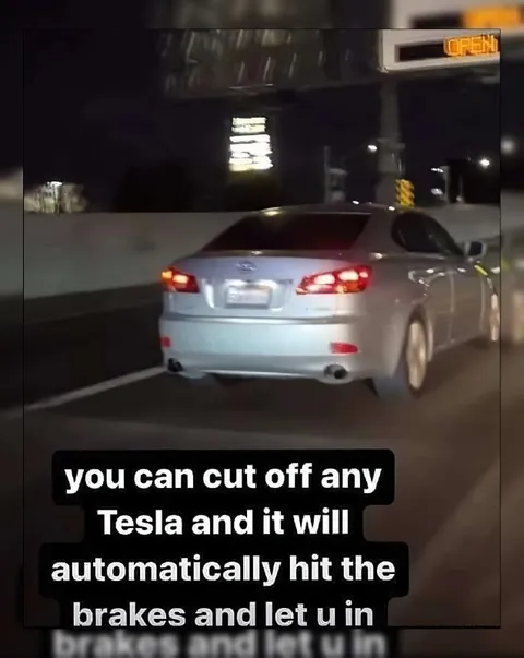 Cutting Off a Tesla