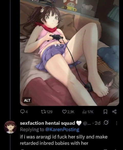 Araragi's Unhinged Reply