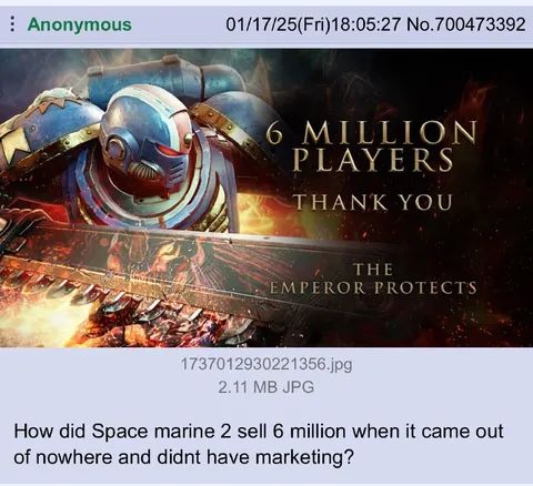 Space Marine 2 Six Million Players
