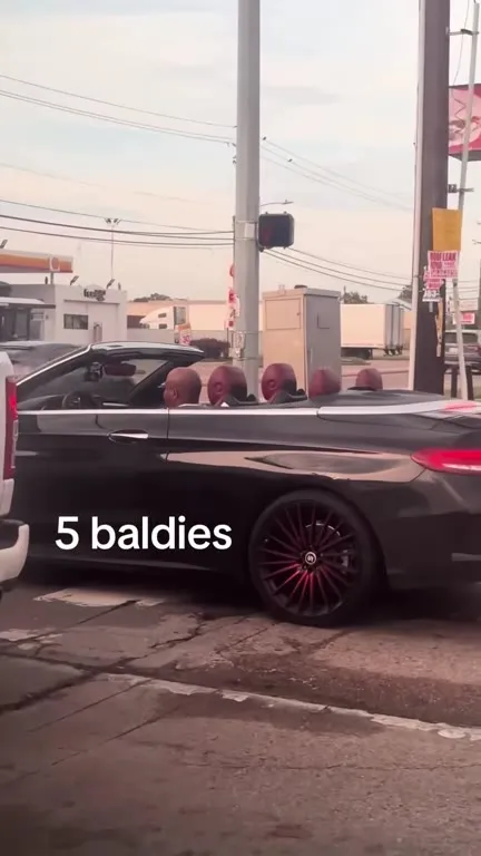 Five Baldies in a Convertible