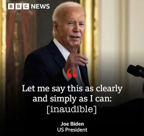 Biden Says It Clearly