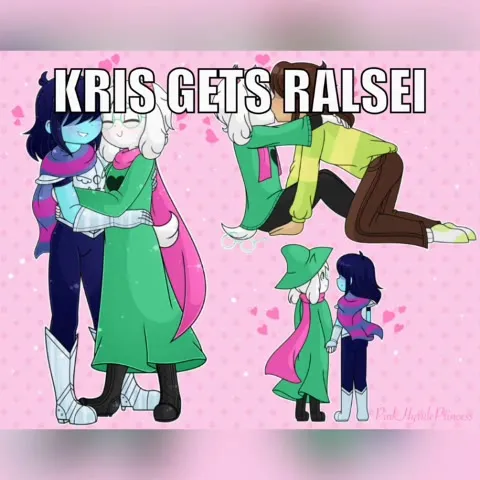 Kris Gets Ralsei, Susie Gets Noelle