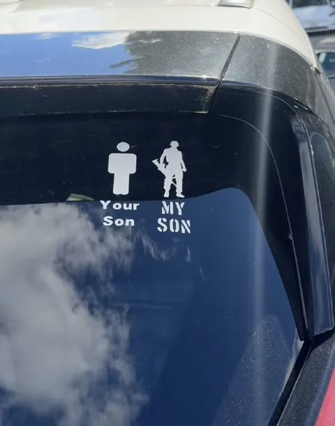 Your Son My Son Sticker