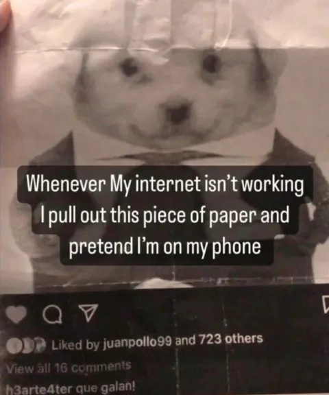 Pretending to Use My Phone Offline