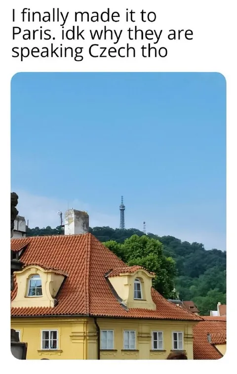 Paris That Speaks Czech
