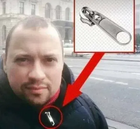 Мужчина с замком как открывашкой