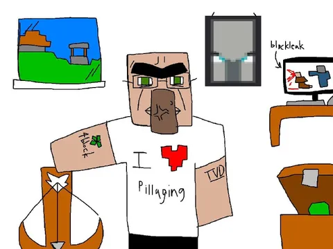 I Love Pillaging Villager