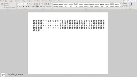 Анимированный ASCII-танец
