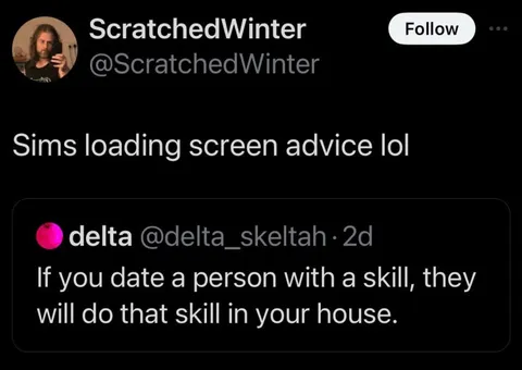 Sims Loading Screen Dating Advice