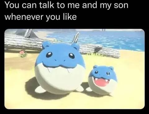 You Can Talk to Me and My Son