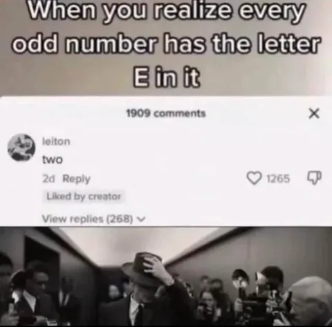 Every Odd Number Has E
