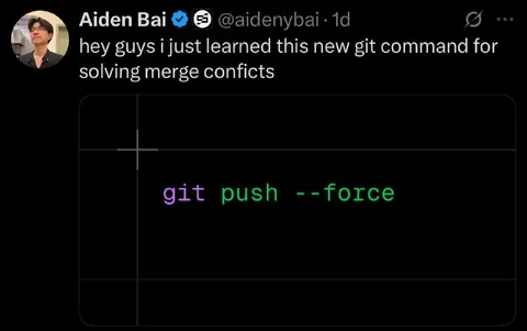 Git Push Force Merge Fix