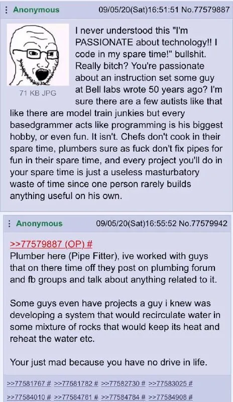 Passionate About Technology Bullshit