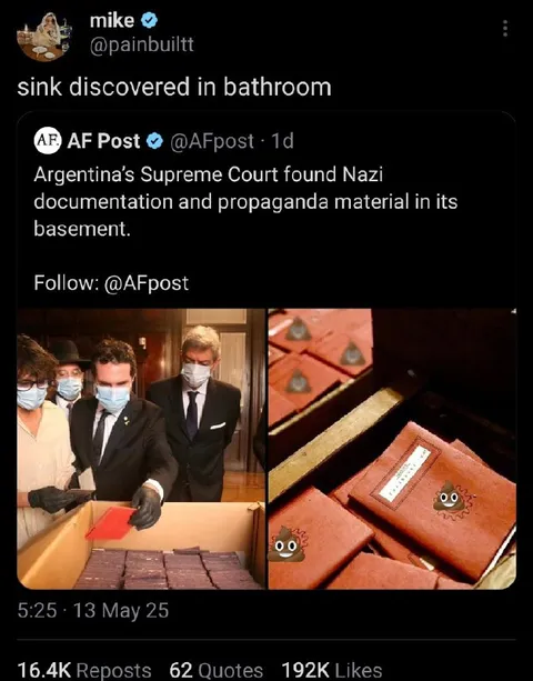 Sink Discovered in Bathroom