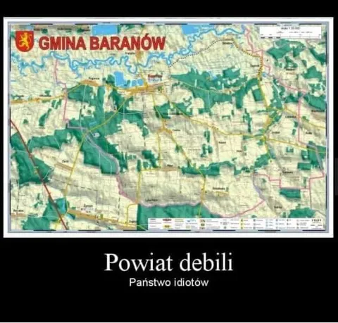 Gmina Baranów demotywator