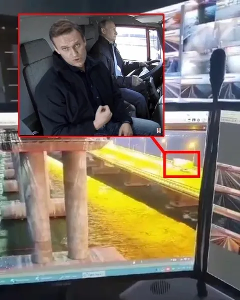 Водитель заметил странный объект