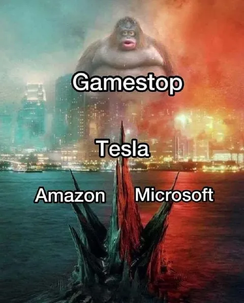 GameStop Towers Over Tech Giants