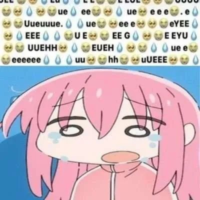 Crying Bocchi Goes Ue