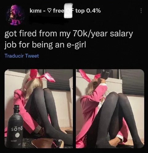 Fired for Being an E-Girl