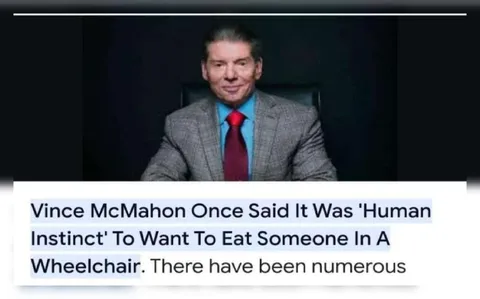 Vince McMahon Human Instinct Quote