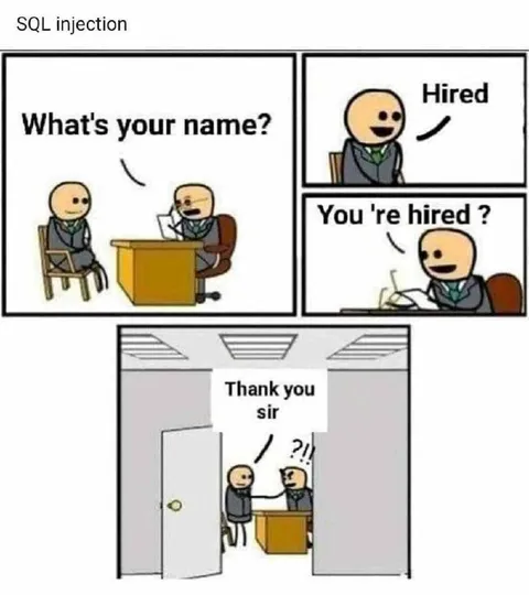SQL Injection Job Interview