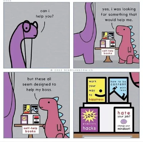 Self-Help Books Help the Boss
