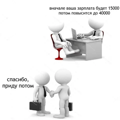 Зарплата сначала 15000, потом 40000